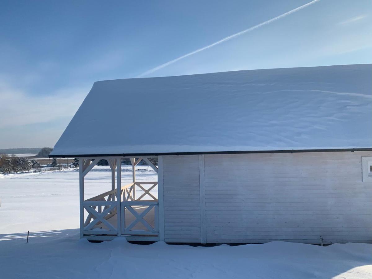 Gizycko-Przerwanki Domki Widok Na Mazury Exterior foto