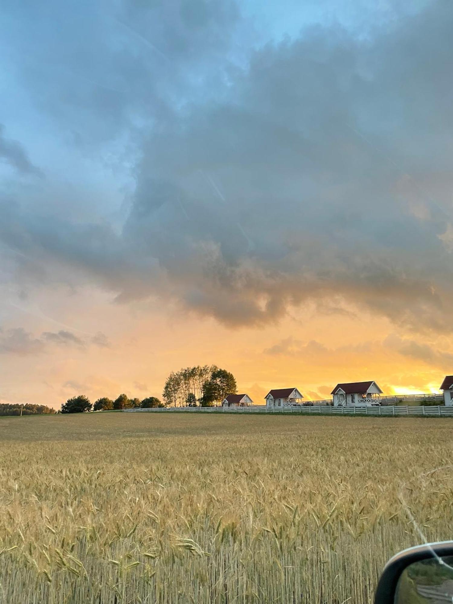 Gizycko-Przerwanki Domki Widok Na Mazury Exterior foto