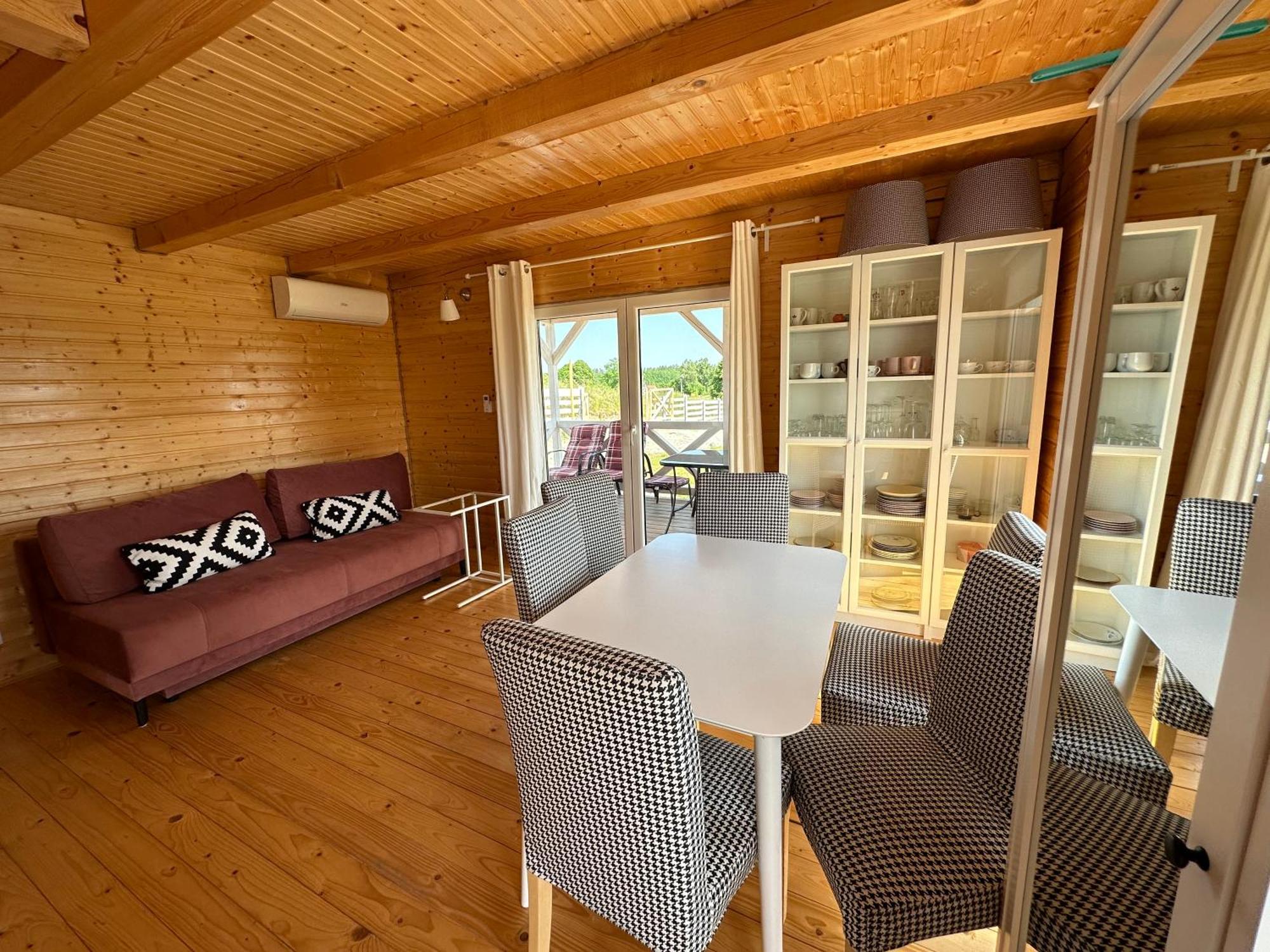 Gizycko-Przerwanki Domki Widok Na Mazury Exterior foto